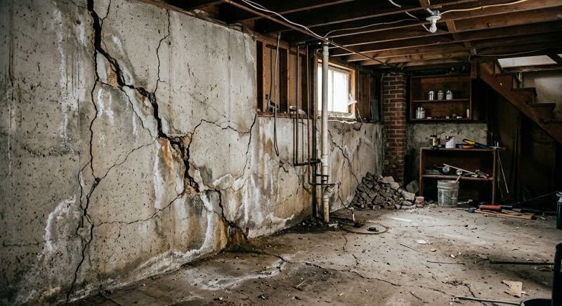 Basement Crack Repair in Kalkaska, MI