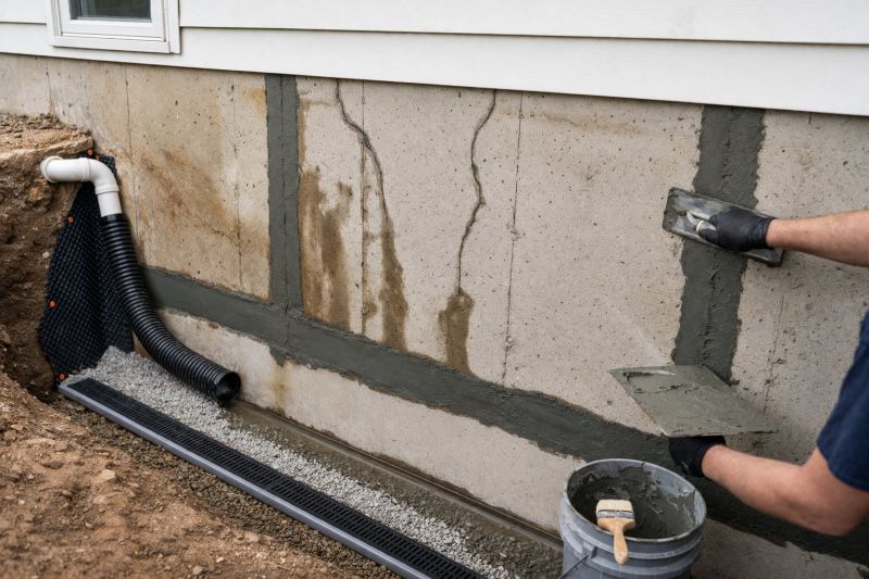 Basement Foundation Repair in Bellaire, MI
