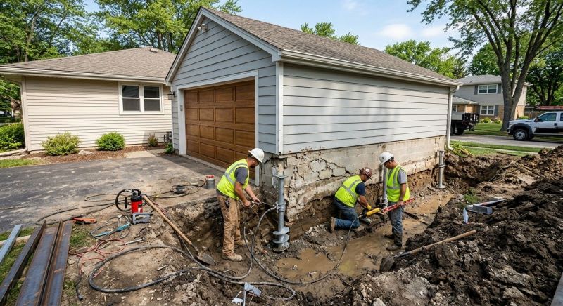 Basement Foundation Repair in Rapid City, MI