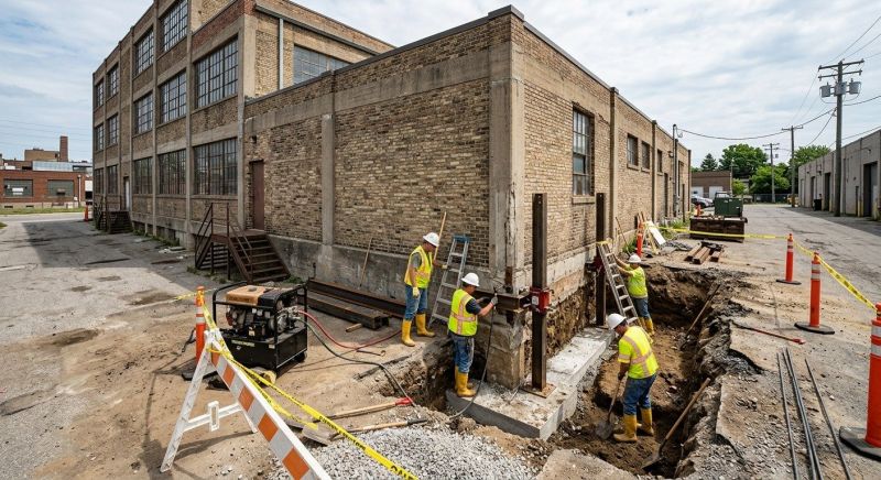 Building Foundation Repair in Elk Rapids, MI