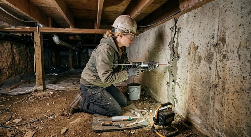 Building Foundation Repair in Kalkaska, MI