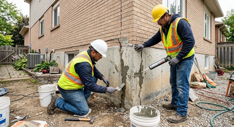 Building Foundation Repair in Rapid City, MI