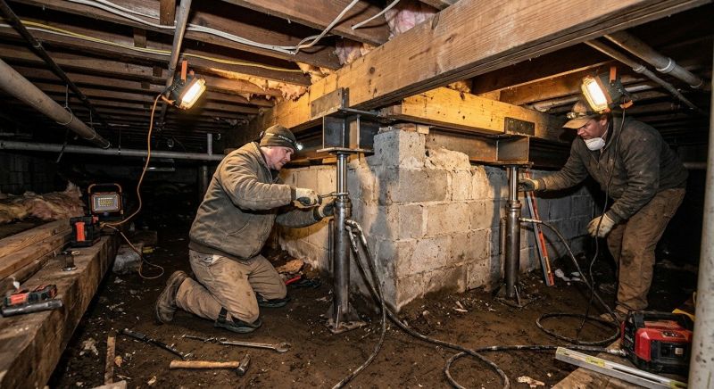 Concrete Foundation Repair in Grayling, MI