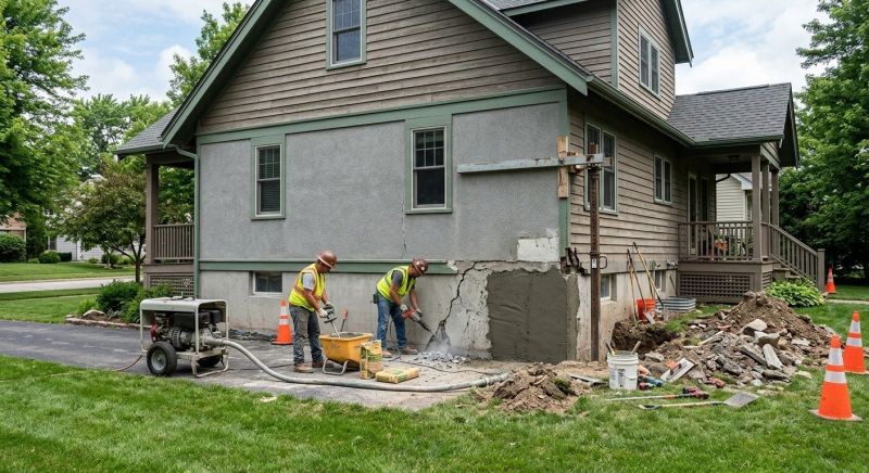 Concrete Foundation Repair in Grayling, MI