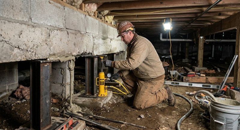 Crawl Space Leveling in Kalkaska, MI