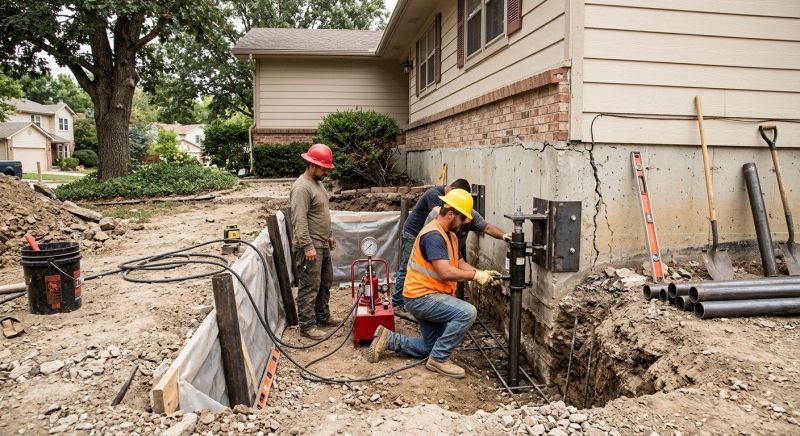 Deep Foundation Repair in Kalkaska, MI