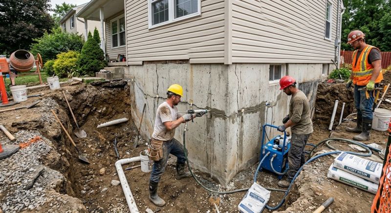 Foundation Cracks Repair in Kalkaska, MI
