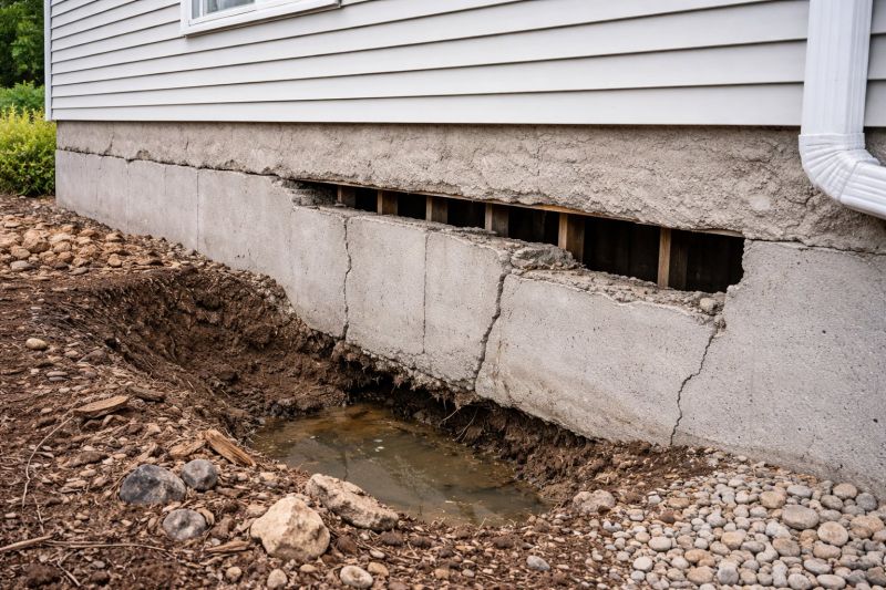 Foundation Damage Repair in Alden, MI