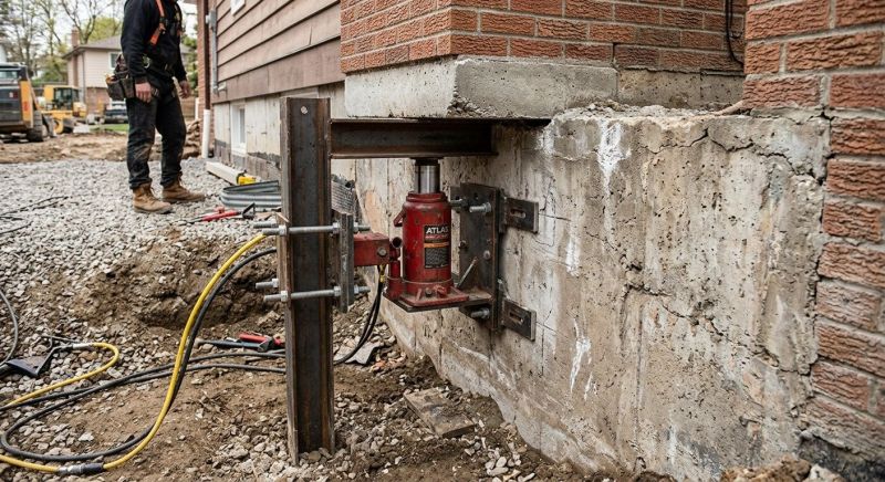 Foundation Jacking in Alden, MI