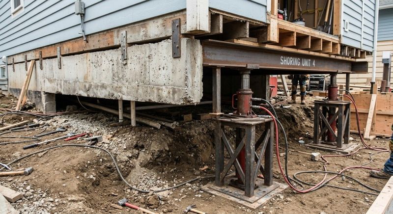 Foundation Jacking in Elk Rapids, MI