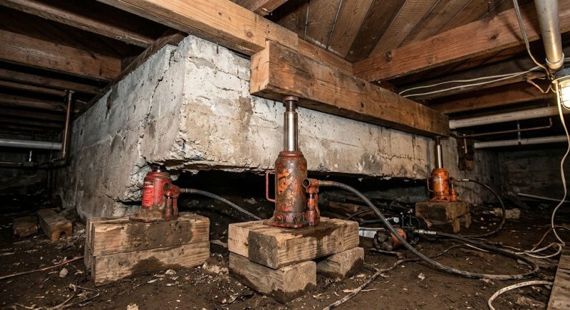 Foundation Jacking in Elk Rapids, MI