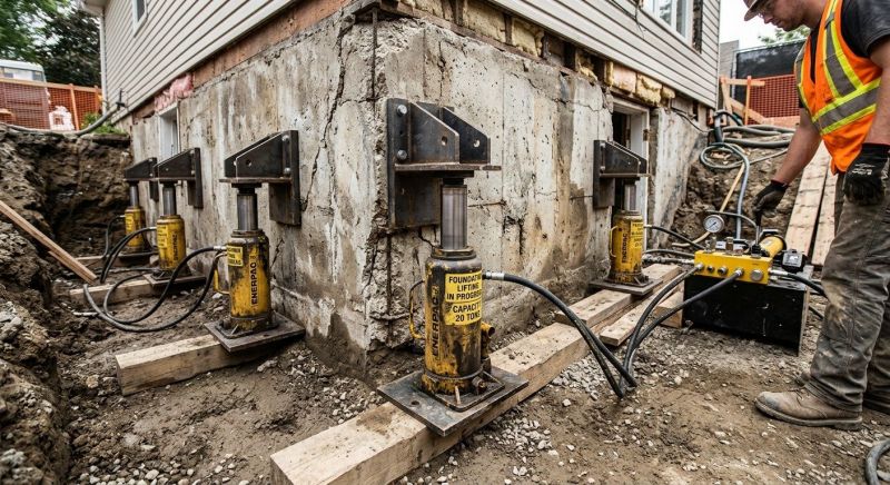 Foundation Jacking in Grayling, MI