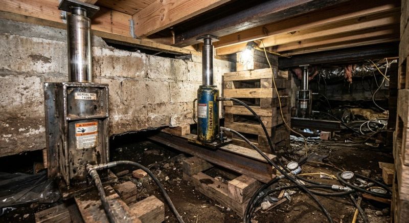 Foundation Jacking in Kalkaska, MI