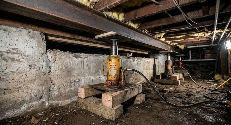 Foundation Jacking in Kalkaska, MI