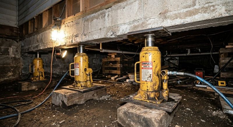 Foundation Jacking in Mancelona, MI