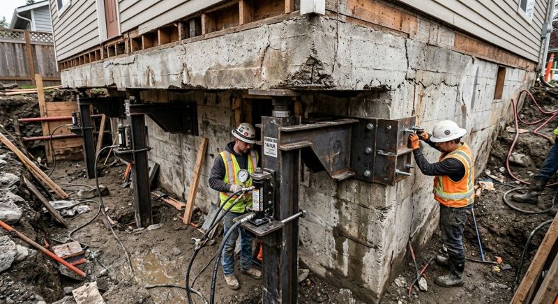 Foundation Lifting in Alba, MI