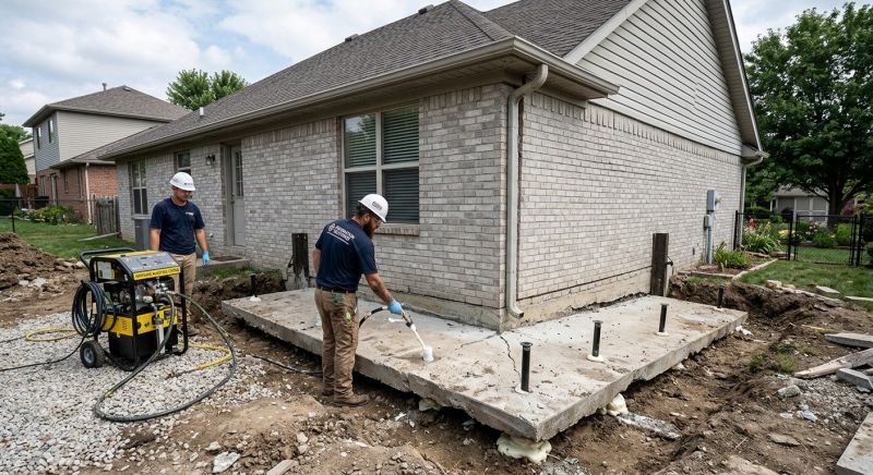 Foundation Lifting in Rapid City, MI
