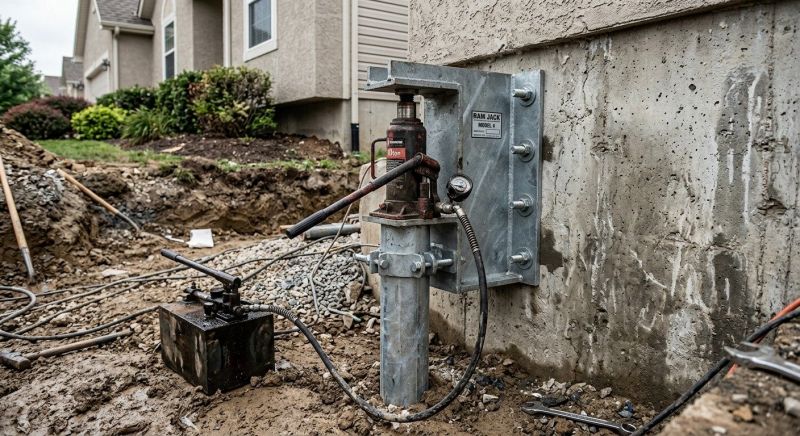 Foundation Pier Leveling in Kalkaska, MI