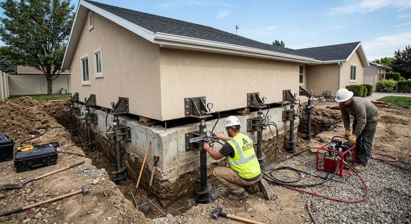 Foundation Pier Leveling in Kalkaska, MI