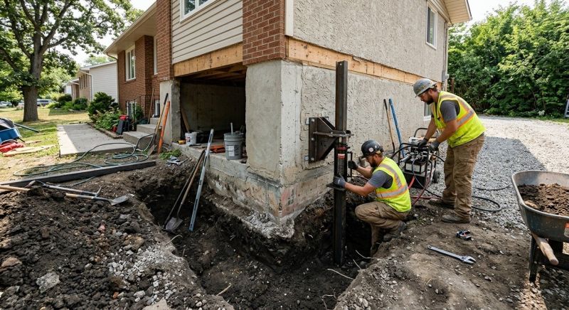 Foundation Pier Repair in Kalkaska, MI