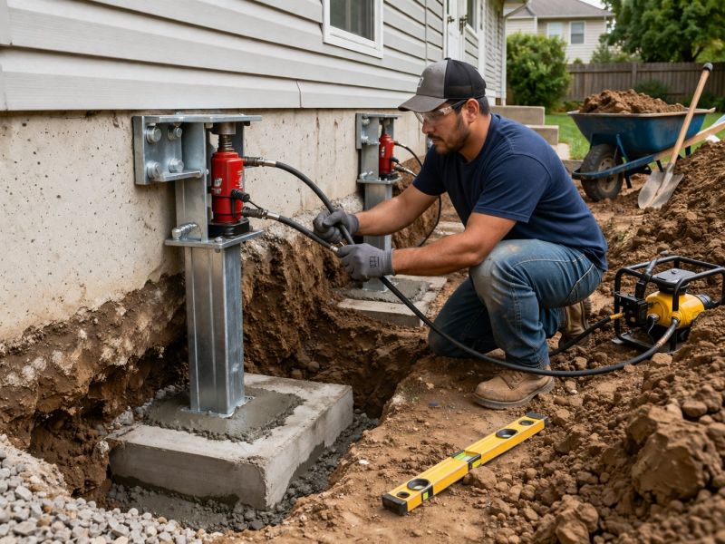 Foundation Pier Repair in Kalkaska, MI