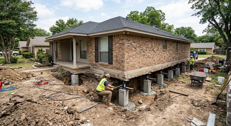 Foundation Raising in Alba, MI