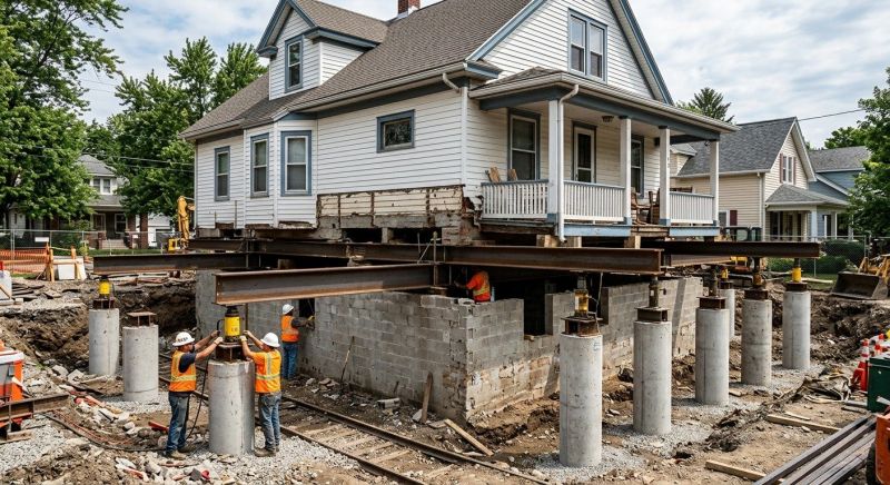 Foundation Raising in Antrim County, MI