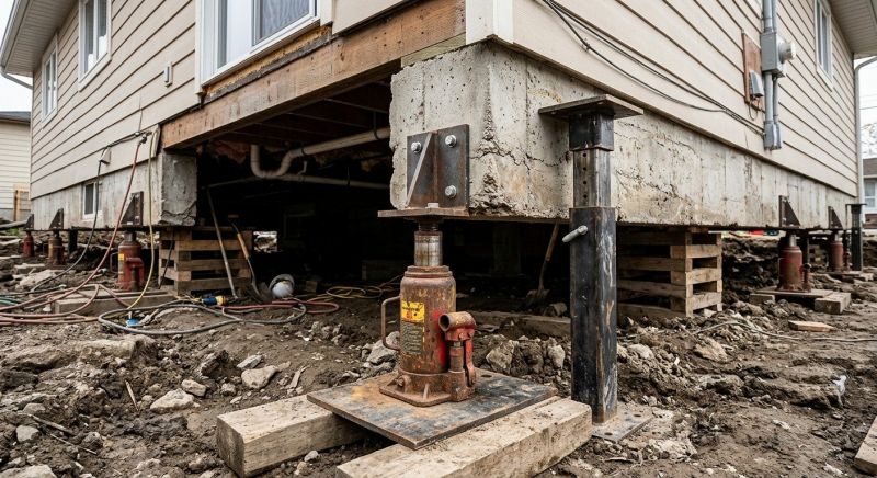 Foundation Raising in Mancelona, MI