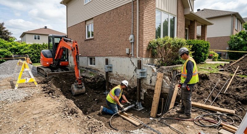 Foundation Repair in Alba, MI