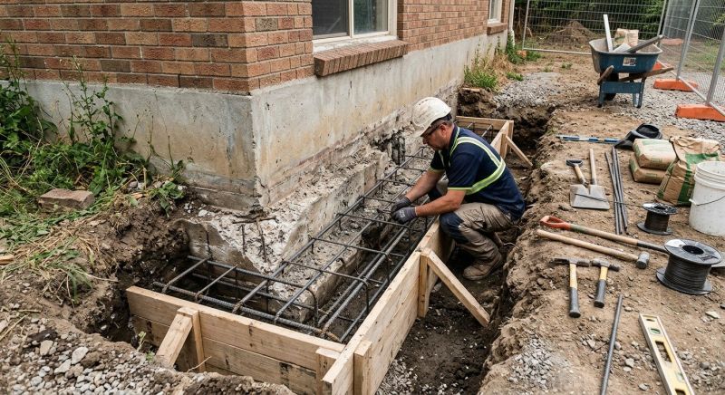 Foundation Repair in Alden, MI