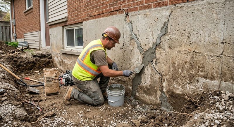 Foundation Repair in Alden, MI
