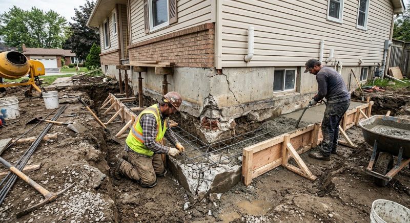 Foundation Repair in Bellaire, MI