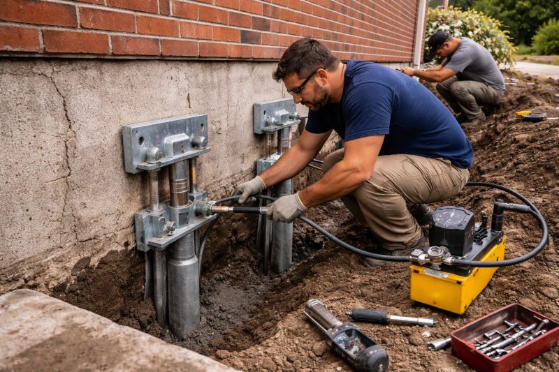 Foundation Repair in Mancelona, MI
