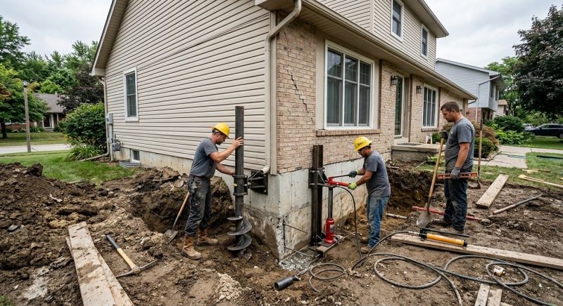 Foundation Repair in Rapid City, MI