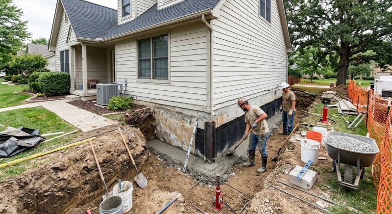 Foundation Settlement Repair in Kalkaska, MI