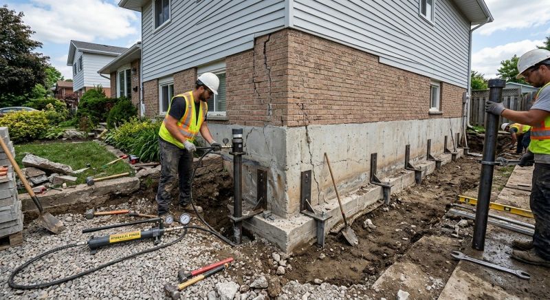 Foundation Stabilizing in Elk Rapids, MI