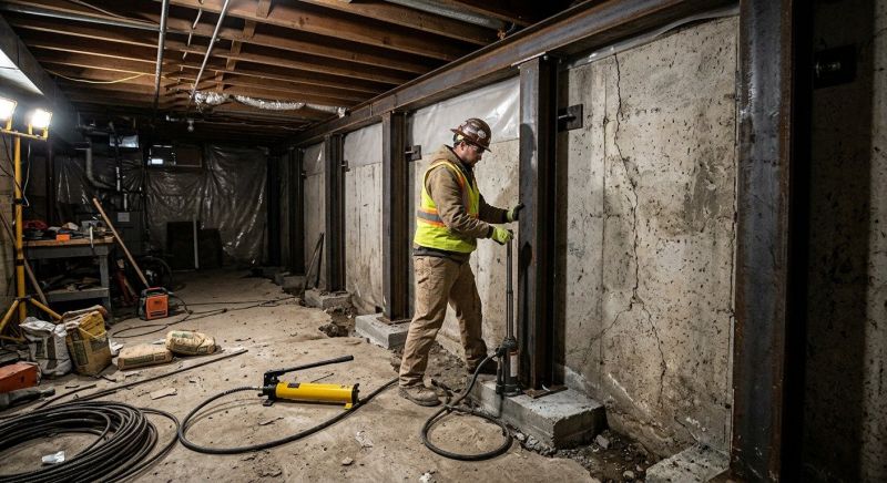 Foundation Stabilizing in Elk Rapids, MI