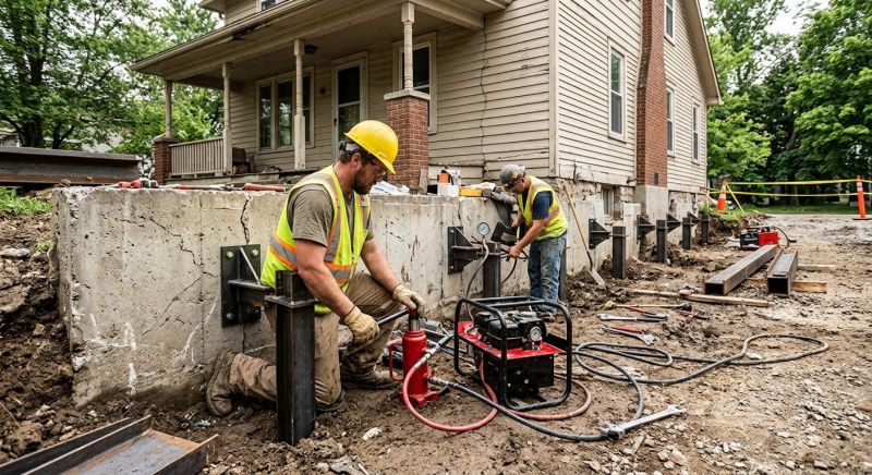 Foundation Stabilizing in Grayling, MI