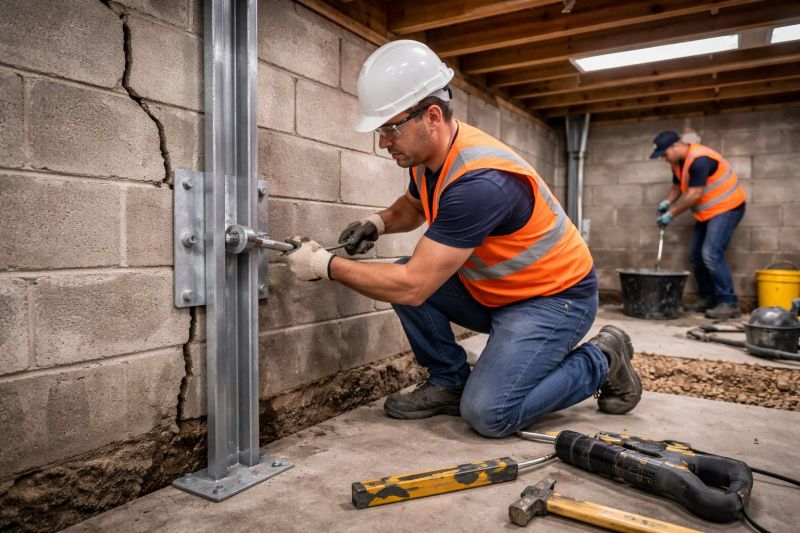 Foundation Structural Repair in Alden, MI