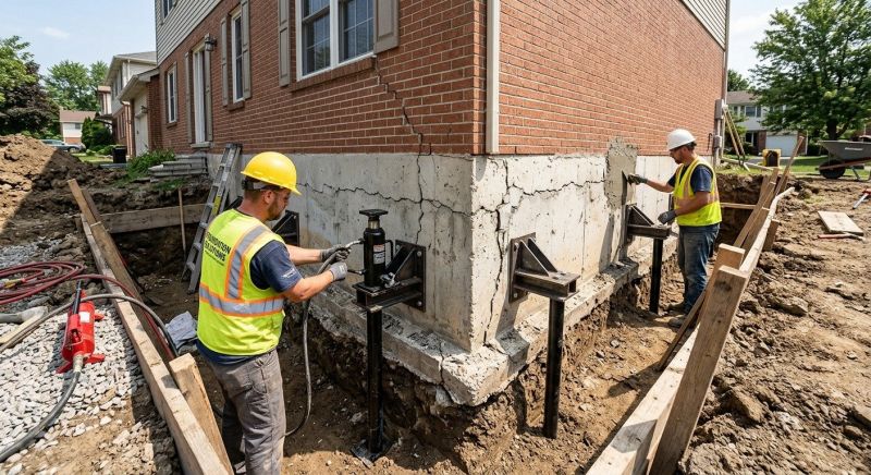 Foundation Structural Repair in Alden, MI