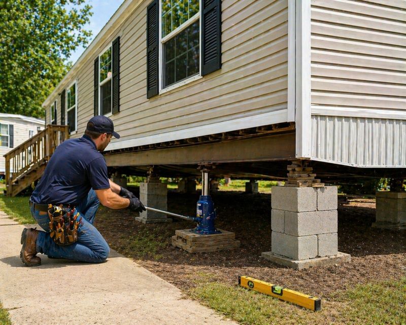 Home Foundation Leveling in Alba, MI