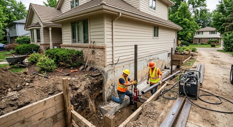 Home Foundation Repair in Mancelona, MI