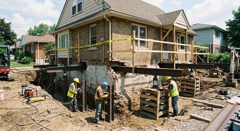 House Foundation Repair in Kalkaska, MI