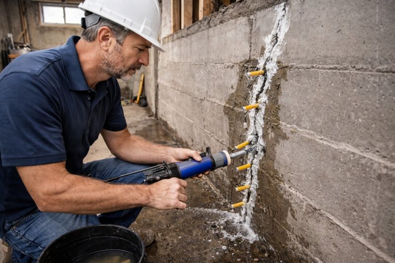 Leaking Foundation Repair in Kalkaska, MI