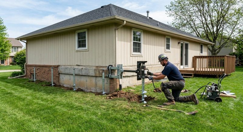 Settling Foundation Service in Kalkaska, MI