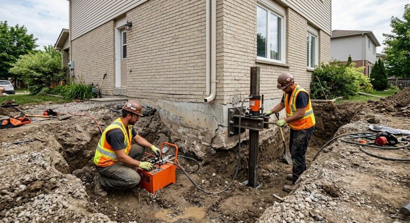 Sinking Foundation Lifting in Kalkaska, MI