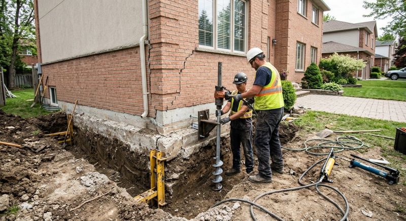 Sinking Foundation Repair in Antrim County, MI