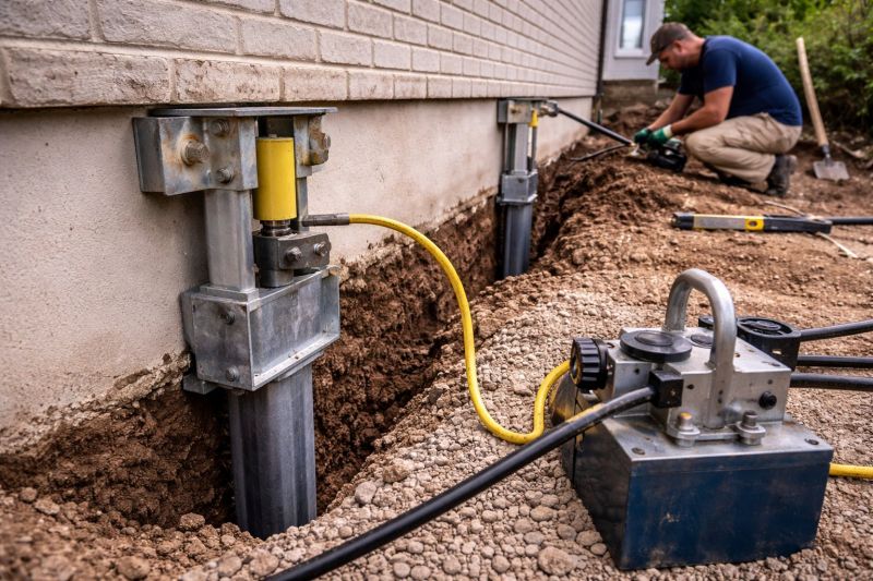 Sinking Foundation Repair in Mancelona, MI