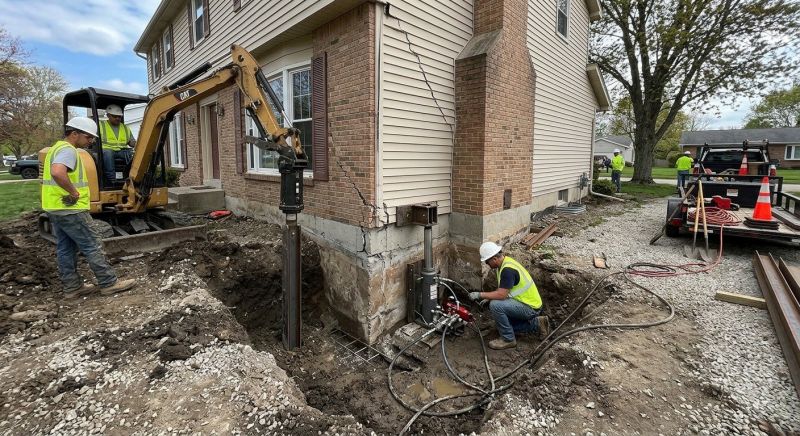 Sinking Foundation Repair in Mancelona, MI