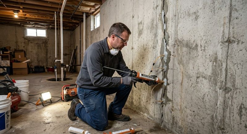 Structural Crack Repair in Kalkaska, MI